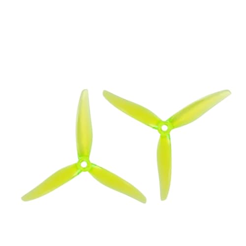 51366 MCK ReV3 5X2.8X3 3- プロペラ FPV レーシングおよびフリースタイル ドローンと互換性あり(12Pairs Green)