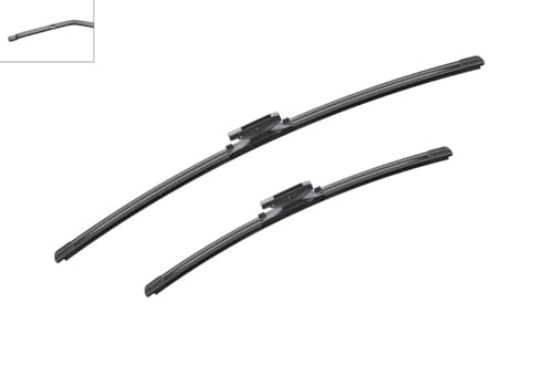 Balais d'essuie-glace plats Bosch Aerotwin A427S pour un essuyage parfait sans traces