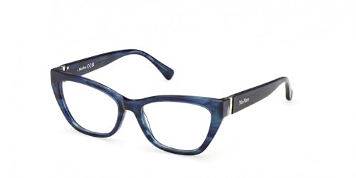 Gafas MaxMara MM5228 092 graduadas para mujer en azul claro tamaño 53
