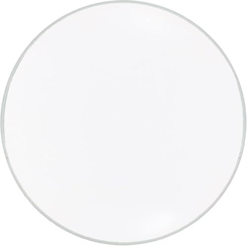 Image of Biconvex Mother-Child Mirror Double Convex Lens, 3.54'' (90mm) Diameter Optically Worked Glass Lens Ground Edges, Polished for Physics Classrooms,Lamps & Lighting,Torchlight
