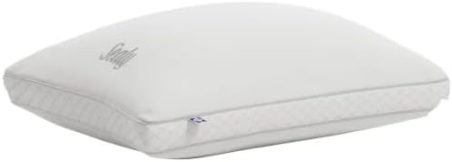 Sealy-Sterling Collection Down-Alternative Pillow, 2-Pack - 400 Thread Count Tencel™ & Cotton Cover Blend (18in x 26in) - Image 5