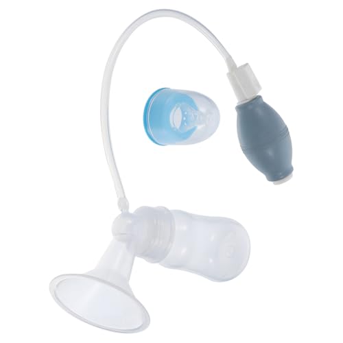 Kit Extractor Manual de Leche Materna Portátil de Silicona y PP miniatura 1