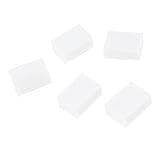 sourcing map 12mm Ancho Silicona Impermeable LED Tira Luces Tapón Funda 5 Piezas