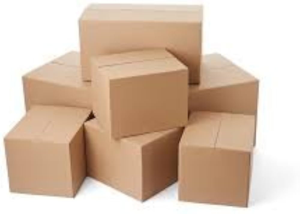 ACHARAJ 3 Ply Corrugated Golden Box/Shipping Boxes/Packaging Boxes 7 Inch X  4 Inch X 3.5 Inch - Pack Of 25 Boxes : Amazon.in: Industrial & Scientific