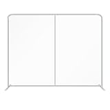 Doppelseitiger Hintergrund aus Stoff für Messen, Messestand, anpassbares Design für Hochzeiten, Geschäftsveranstaltungen und Konferenzen