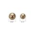 uxcell 5/8-inch, 1/2-inch Precision Solid Brass Bearing Balls 15pcs
