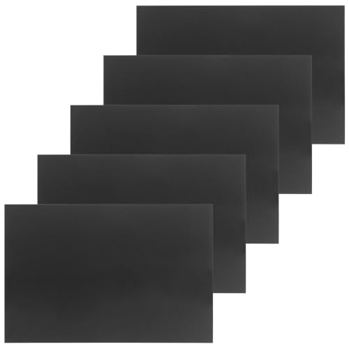 Planchas de acrílico negro de 2mm para corte láser manualidades y grabados plásticos