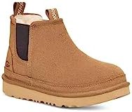 UGG Unisex-Child Neumel Chelsea Boot, Chestnut, 3 Little Kid | Image 3