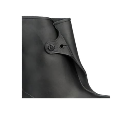Image of TINGLEY 35121 Workbrutes Rubber Overshoe, Waterproof Slip-On Shoe Cover for Work Shoes & Sneakers, Durable Protection for Low-Profile Footwear, Black