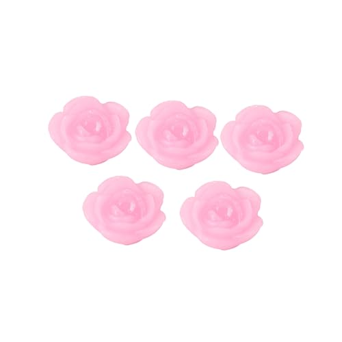 Bougies flottantes roses pour événement spécial et décoration de mariage parfumée en cire