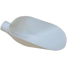 Rattleware الأبيض البلاستيك كيلو فول مقياس مغرفة، 16.85 بوصة - الدقة القهوة قياس & مغرفة دائم المواد، تصميم مريح، مثالية للباريستا & المتحمسين، 1 وحدة