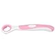 3-teiliges Baby-Zahnbürsten-Set für Babys, Zunge, Mundpflege, Zahnpflege, für 0-36 Monate, BPA-frei (Rosa)
