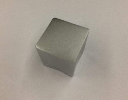 Pomolo Mezzaluna Per Cilindro Q8 E Limitatori Alluminio F4 - Ricambio Serrature