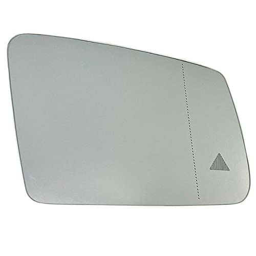 Verre de rétroviseur latéral chauffant W212 W204 C250 E300 avec avertissement d'angle mort