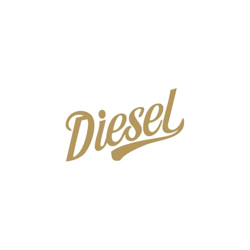 Zaqiz Stylish Diesel Decal for Car Fuel Cap (Gold)