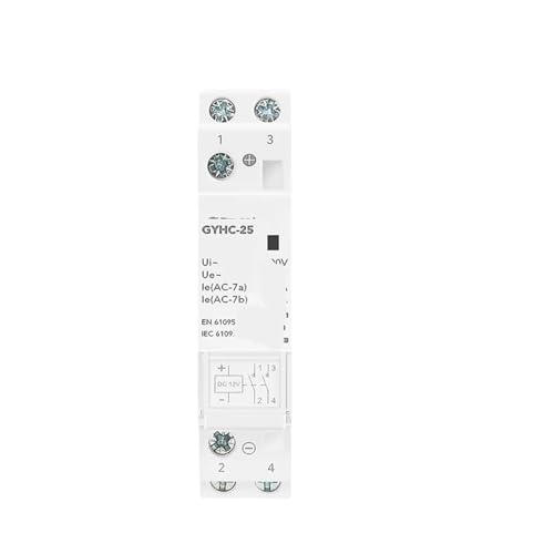Contacteur 25A DC12V 2NC avec isolation thermique et contacts en argent