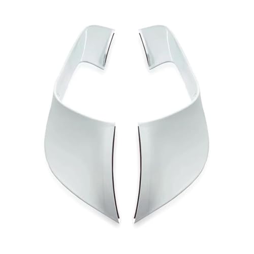 Ailes moto aérodynamiques latérales Yamaha R7 : accessoire carénage becquet vent blanc 2022