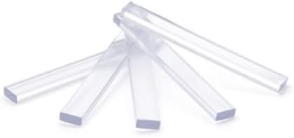 Miniatura 3 de CRL Bloques de ajuste de plástico transparente de 1/8" x 1/4" x 2" - PSB125 - 100 piezas