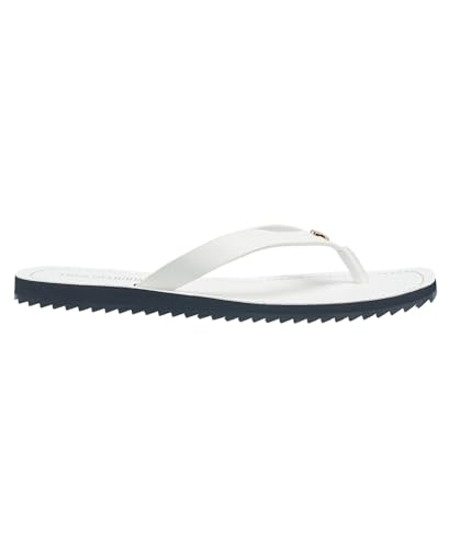 Image of True Religion Women's Flip Flop Sandals - Lightweight Rubber Sole with Iconic Logo Detail