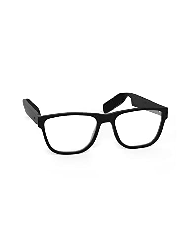 Image of Titan EyeX Smart Frame for Men and Women with Polarized UV Protected Black Colored Eyeglasses with Music,Calls, Step count and More with EyeX Mobile App.