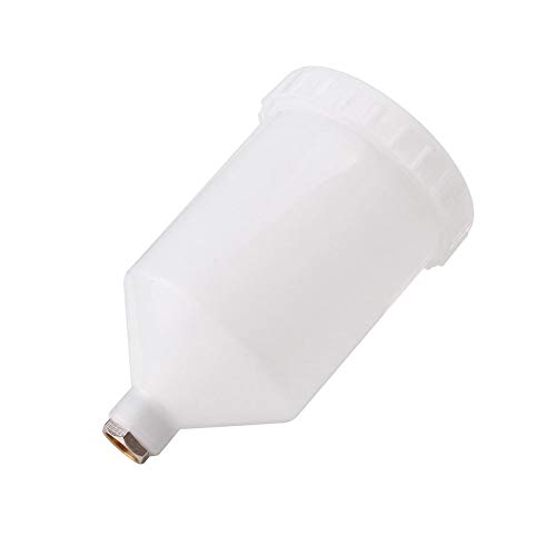 Wide-variërend 600ml Plastic Spray Paint Pot Spuitbus Cup Air Gravity Feed Fastmover Discussie Connector for pistool… - Afbeelding 7