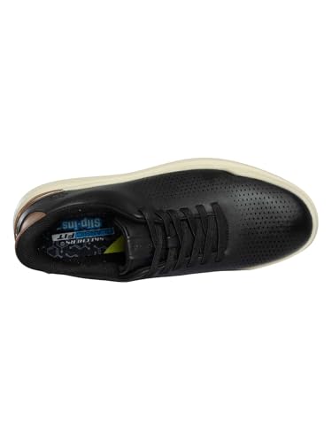 Skechers Uomo Slip-Ins: Owen - Connell Sneaker In Nero, Taglia 41.5 - 7