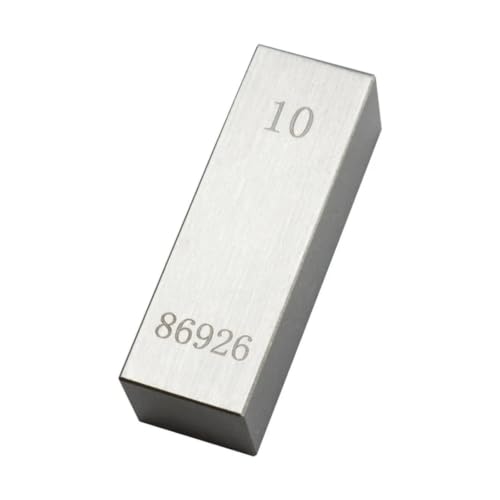 Evite errores de medición con el bloque de calibre de 6mm en acero de alta velocidad