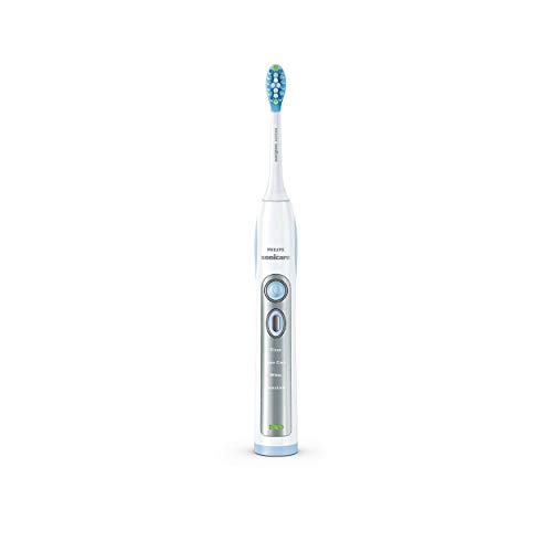 Philips Sonicare FlexCare Whitening Edition Rechargeable Toothbrush Premium 2-Pack Bundle HX6964/77 (2 FlexCare Handles, 2 DiamondClean & 2 Plaque Control Brush Heads, 2 USB Charging Travel Cases)