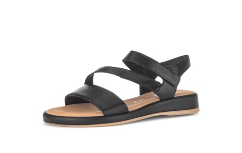Gabor Damen Sandaletten Frauen Sandalen Moderate Mehrweite (G) schwarz (27) 41 EU / 7.5 UK