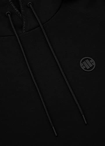 PITBULL - Sweatshirt Herren Stafford, Baumwolle und Polyester Pullover mit Kapuze, Hochwertig und Bequem Kapuzenjacke, Hoodie, Sportlicher Stil und Eleganz - L