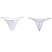Closecret Cotton G-string, Women Panties Simple Thongs Lightweight Multi-Pack G-string&T-back (Small - Medium, 6 Colors)