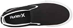 Hurley Women's Kayo Canvas Sneakers, Black/Pink, 7 | Image 4