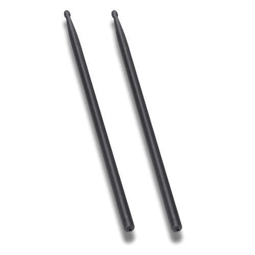 Par de baquetas 5A de fibra de carbono para batería miniatura 7