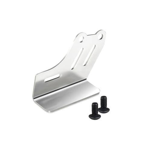 JOYSOG Promoto MX Upgrades, Stainless Steel RC Motorcycle Chain Guard Board Accessory for Losi 1/4 Promoto MX RC Motorcycle Parts