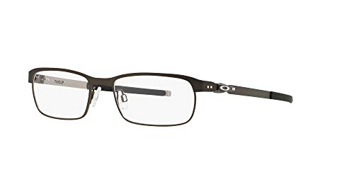 Image of Oakley mens Ox3184 Tincup Rectangular Prescription Eyeglass Frames