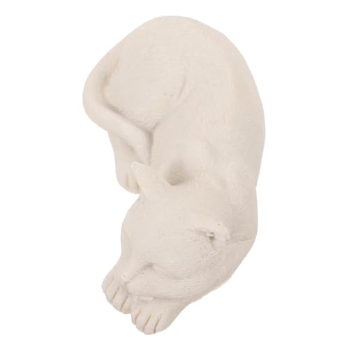 Toyvian Estatua Conmemorativa de Mascotas Resina Piedra Memorial para Homenajear Perros y Gatos Decoración de y Personalizable con Grabados