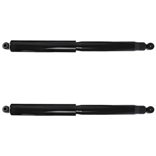 Image of Detroit Axle - 4WD 2 Rear Shock Absorbers for 2005-2016 Ford F-250 Super Duty 2008-2016 F-350 Super Duty 2011-2017 F-450 SD, Pair Shock Absorbers Assembly 2012 2013 2014 2015 Replacement