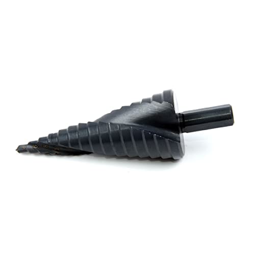 Broca escalonada de acero HSS 4-32 mm con vástago triangular miniatura 5