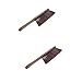 FOMIYES 2 Pcs Bed Brush Cleaning Brush Wood Handle Brush Furniture Duster Rugs Sofa Bed Cleaning Tool Brush with Handle Hand Broom Brush Bristle Brush Car Wooden Handle Soft Brush Bench