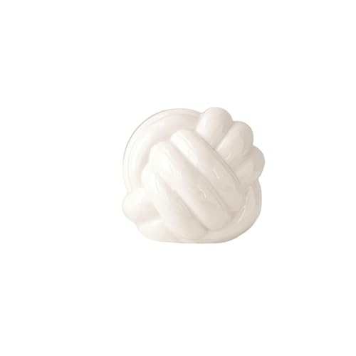 Objetos decorativos de cerámica tipo nudo y cadena moderna 2