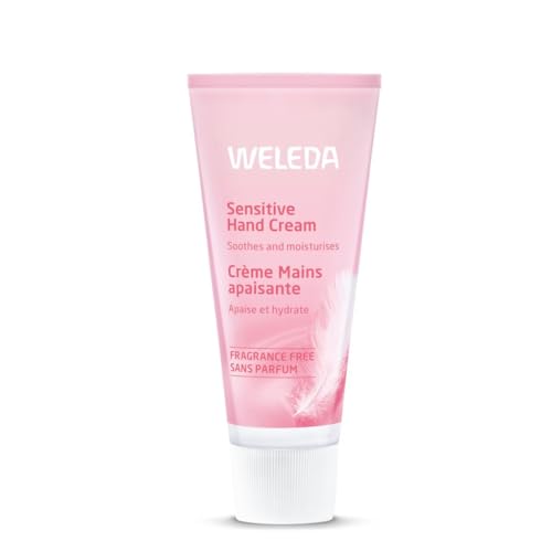 Weleda Sensitive Hand Cream Almond Coconut Jojoba Oil 50 mL Fragrance-Free
