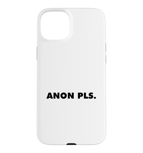 Anon Pls (Anonymous Please) �Z���u �S�V�b�v �X�j�b�` �X�}�z�P�[�X iPhone 15 Plus �p