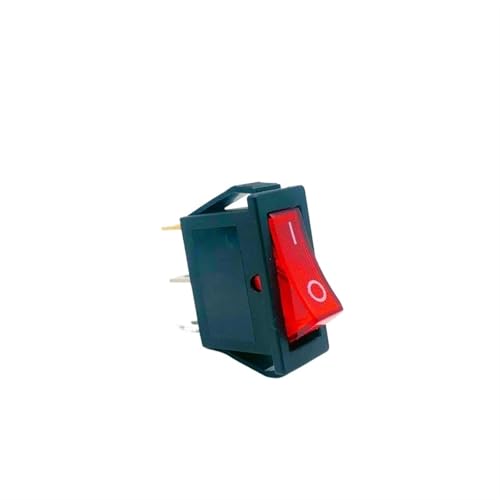 Interruptor basculante KCD3 LED 3 pines ON-OFF-ON para paneles eléctricos de 20A