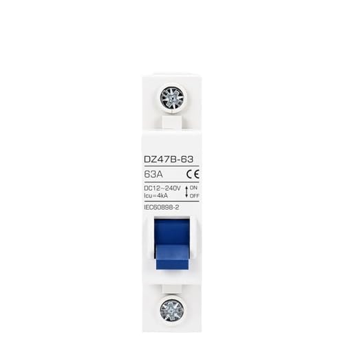 Disjoncteur de batterie CC 12V à 240V interrupteur coupe-circuit 125A pour panneau solaire