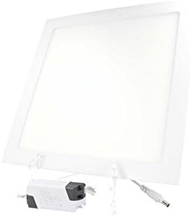LEDLUX LED-inbouwlamp vierkant 24 W = 210 W neutraal wit 300 x 300 mm