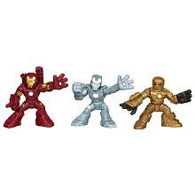 Iron Man 2 Super Hero Squad Pack de 3 Figurines Armor Evolutions Hasbro - 4