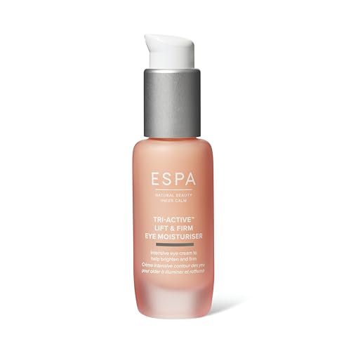 ESPA | Tri-Active™ Lift & Firm Eye Moisturiser | 15ml | Reduce Fine Lines, Wrinkles, Puffiness & Eye Bags | Plumps, Firms & Aids Elasticity | Visibily Brightens | Aromatherapy & Essential Oils