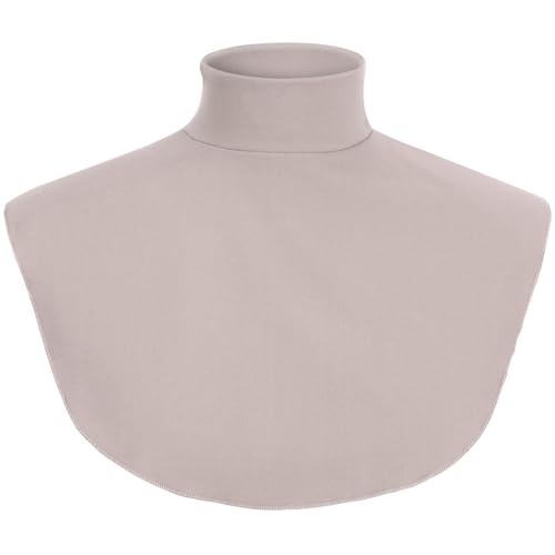 Image of Cutecrop Turtleneck Dickey Extra Large Fake Collar Detachable Dickey Collar Half Mock Turtleneck for Men Women