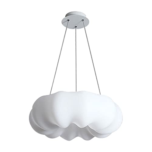 Lustre nuage citrouille &eacute;clairage tricolore LED pour salle &agrave; manger