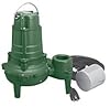 Zoeller 267-0054, Model BE267, Waste-Mate 260 Series, Submersible Sewage Pump with Variable Level Float Switch, 1/2 HP, 230 Volts, 1 Phase, 5.5 Amps, 2" NPT Discharge, 115 GPM Max, 20 ft Max Head